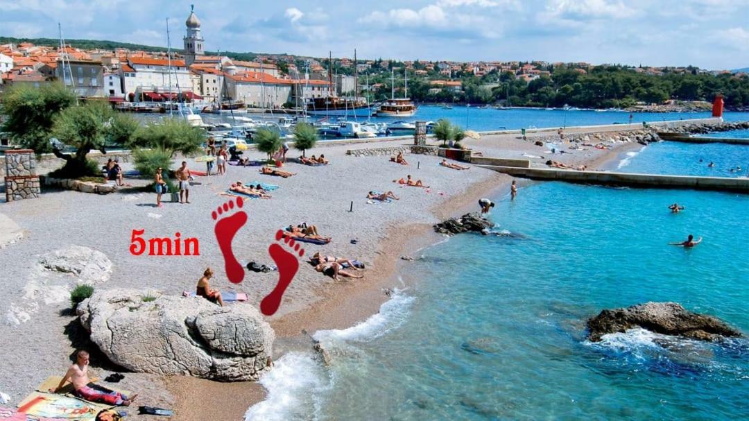Apartman Jezevac Đảo Krk Ngoại thất bức ảnh